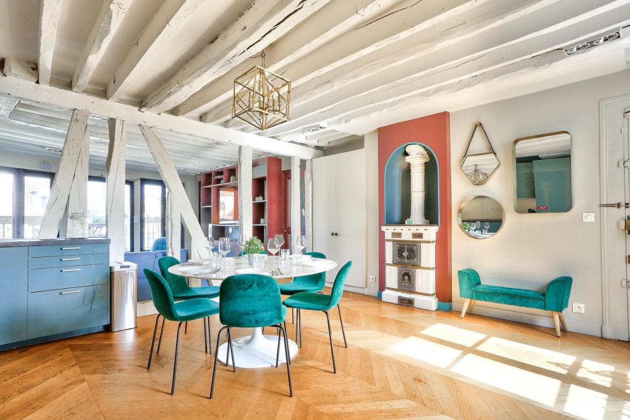 Le Marais Superb Apartment Terrace Paris Free Netflix Exterior photo
